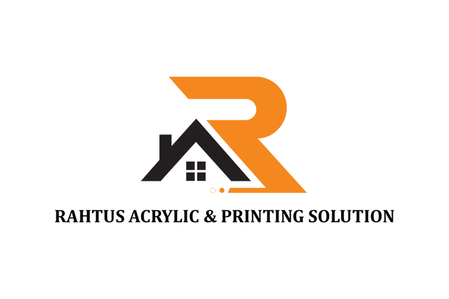 Logo for Rahtus Acrylic & Printing Solution